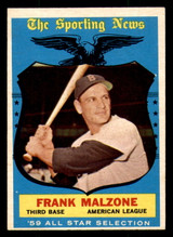 1959 Topps #558 Frank Malzone AS Excellent+  ID: 393467