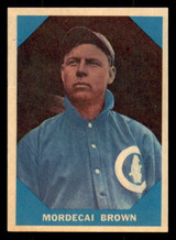 1960 Fleer #9 Mordecai Brown Very Good  ID: 393482