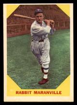 1960 Fleer #21 Rabbit Maranville DP Very Good  ID: 393495