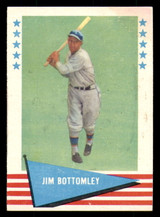 1961 Fleer #9 Jim Bottomley Very Good 