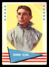 1961 Fleer #52 Johnny Kling G-VG 