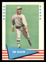 1961 Fleer #82 Jim Vaughn Excellent 