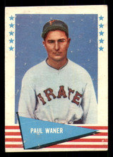 1961 Fleer #85 Paul Waner Poor 