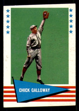 1961 Fleer #108 Chick Galloway Miscut ID:393641