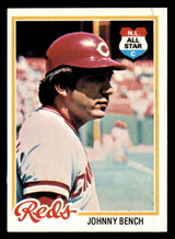 1978 Topps #700 Johnny Bench Near Mint  ID: 393824