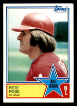 1983 Topps #397 Pete Rose AS Ex-Mint 
