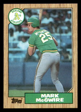 1987 Topps #366 Mark McGwire Near Mint+  ID: 394160