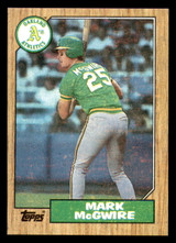 1987 Topps #366 Mark McGwire Ex-Mint 1987 Topps #366 Mark McGwire Ex-Mint