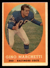 1958 Topps #16 Gino Marchetti VG-EX  ID: 394406