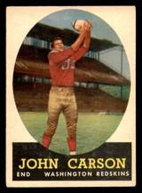 1958 Topps #47 John Carson Excellent  ID: 394447