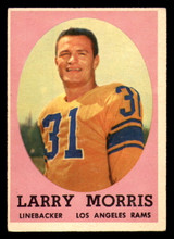 1958 Topps #50 Larry Morris Excellent  ID: 394450