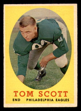 1958 Topps #125 Tom Scott Very Good  ID: 394488