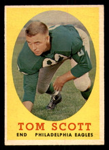 1958 Topps #125 Tom Scott Excellent ID: 394491 1958 Topps #125 Tom Scott Excellent ID: 394491