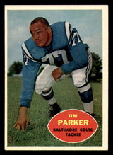 1960 Topps #5 Jim Parker Ex-Mint ID: 394498 1960 Topps #5 Jim Parker Ex-Mint ID: 394498