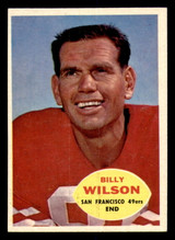 1960 Topps #117 Billy Wilson Ex-Mint ID: 394604 1960 Topps #117 Billy Wilson Ex-Mint ID: 394604