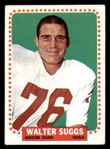 1964 Topps #84 Walt Suggs Very Good SP ID: 394632 1964 Topps #84 Walt Suggs Very Good SP ID: 394632