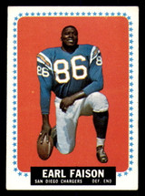 1964 Topps #157 Earl Faison Excellent+ 1964 Topps #157 Earl Faison Excellent+