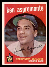 1959 Topps #424 Ken Aspromonte Excellent+  ID: 394716