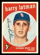 1959 Topps #477 Barry Latman Very Good RC Rookie  ID: 394766