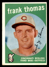 1959 Topps #490 Frank Thomas Excellent  ID: 394779