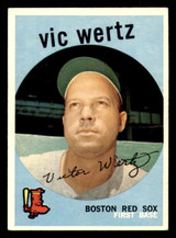 1959 Topps #500 Vic Wertz Very Good 