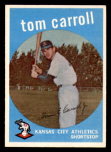 1959 Topps #513 Tommy Carroll Excellent+ High Number 
