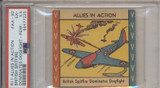 1945 R11 Allies In Action #AA-92 British Spitfire  PSA 5.5 EX+  #*sku35710