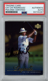 2001 Upper Deck #60 Chi Chi Rodriguez Signed Auto PSA/DNA