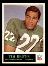 1965 Philadelphia #130 Timmy Brown Excellent ID: 395100 1965 Philadelphia #130 Timmy Brown Excellent ID: 395100