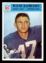 1966 Philadelphia #74 Wayne Rasmussen Near Mint  ID: 395182