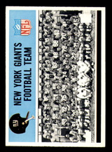 1966 Philadelphia #118 Giants Team Excellent+ 