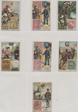 C1910 D73 Mail Carriers & Stamp Lot 7  #*sku35759
