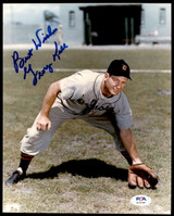 George Kell "Best Wishes" 8 x 10 Photo Signed Auto PSA/DNA Authenticated Tigers