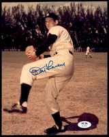 Don Larsen 8 x 10 Photo Signed Auto PSA/DNA Authenticated Yankees ID: 395409
