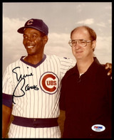 Ernie Banks 8 x 10 Photo Signed Auto PSA/DNA Authenticated Cubs ID: 395497