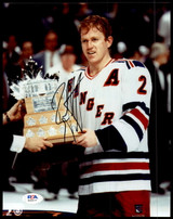 Brian Leetch 8 x 10 Photo Signed Auto PSA/DNA Authenticated Rangers