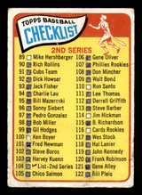 1965 O-Pee-Chee #104 Checklist 89-176 Marked OPC ID:395579