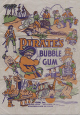 1933 Gum Inc Pirate's Bubble Gum Wrapper (Small Tear at Top)   #*ns2b635784