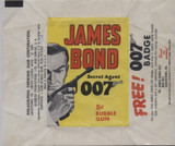 1965 Philly Gum James Bond 007 Secret Agent 5 Cents Wrapper (small holeLeft Of James #*sku35781 1965 Philly Gum James Bond 007 Secret Agent 5 Cents Wrapper (small holeLeft Of James #*sku35781