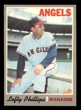 1970 O-Pee-Chee #376 Lefty Phillips MG Very Good OPC 1970 O-Pee-Chee #376 Lefty Phillips MG Very Good OPC