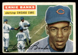 1956 Topps #15A Ernie Banks Grey Backs VG-EX 