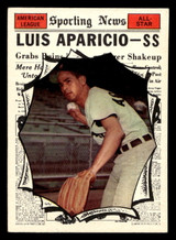 1961 Topps #574 Luis Aparicio AS Ex-Mint 