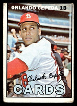 1967 Topps #20 Orlando Cepeda G-VG  ID: 396459