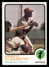 1973 Topps #50 Roberto Clemente Creased Pirates  ID:396587