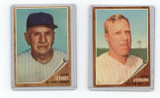 1962 Topps New York Mets Near Team Set (18 Cards) Ashburn Stengel Hodges