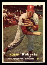 1957 Topps #15 Robin Roberts Very Good  ID: 396753