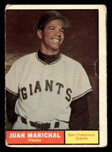 1961 Topps #417 Juan Marichal Miscut RC Rookie SP Giants ID:396803