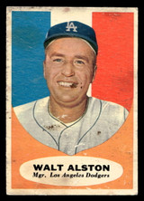 1961 Topps #136 Walt Alston MG Poor 1961 Topps #136 Walt Alston MG Poor