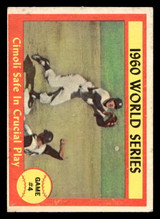 1961 Topps #309 World Series Game 4 (Cimoli is Safe in Crucial Play) Very Good  ID: 396823