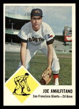 1963 Fleer #36 Joe Amalfitano Excellent+  ID: 396944